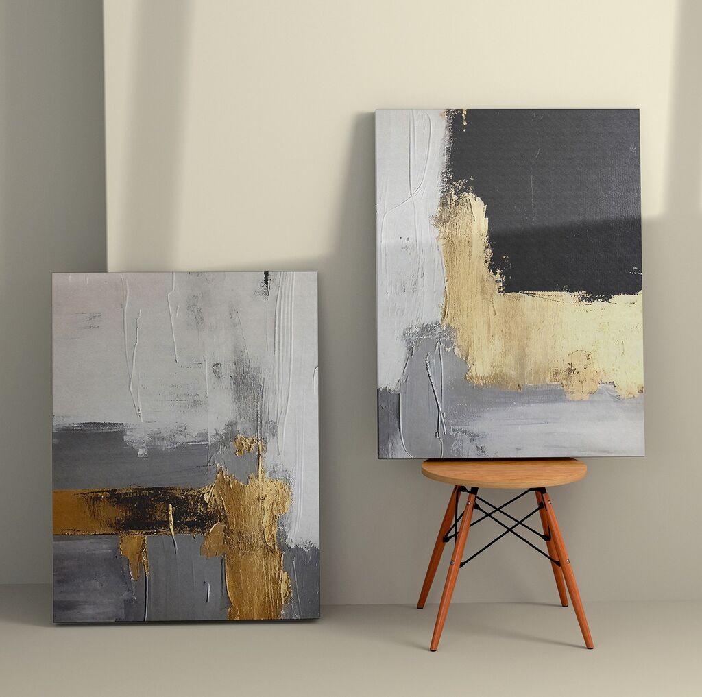 Декоративна слика Wallity 2KNV4383, 50x70 см, 2 дела