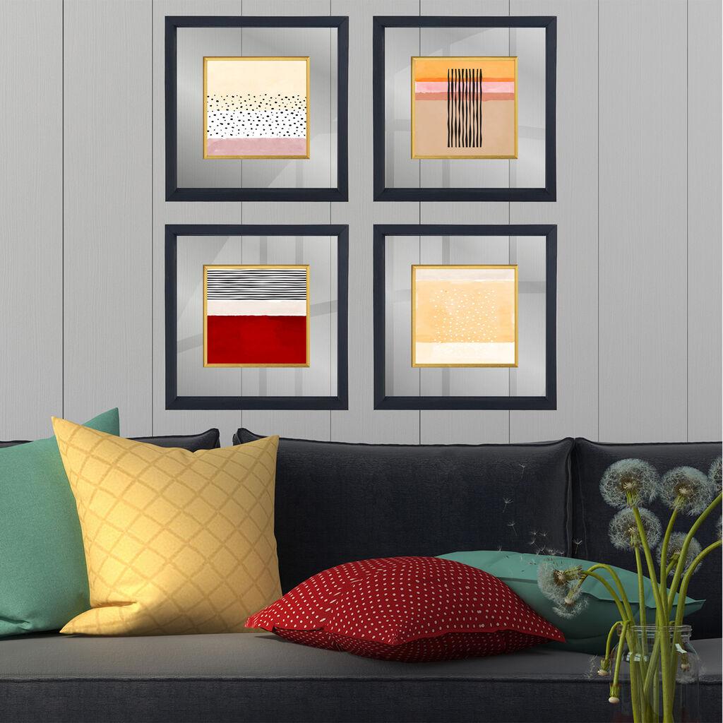 Декоративна слика Wallity CAM1883932774, 32x32 см, 4 дела