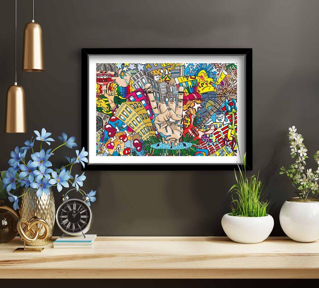 Wallity Image 3550POP-012, 38x53 см