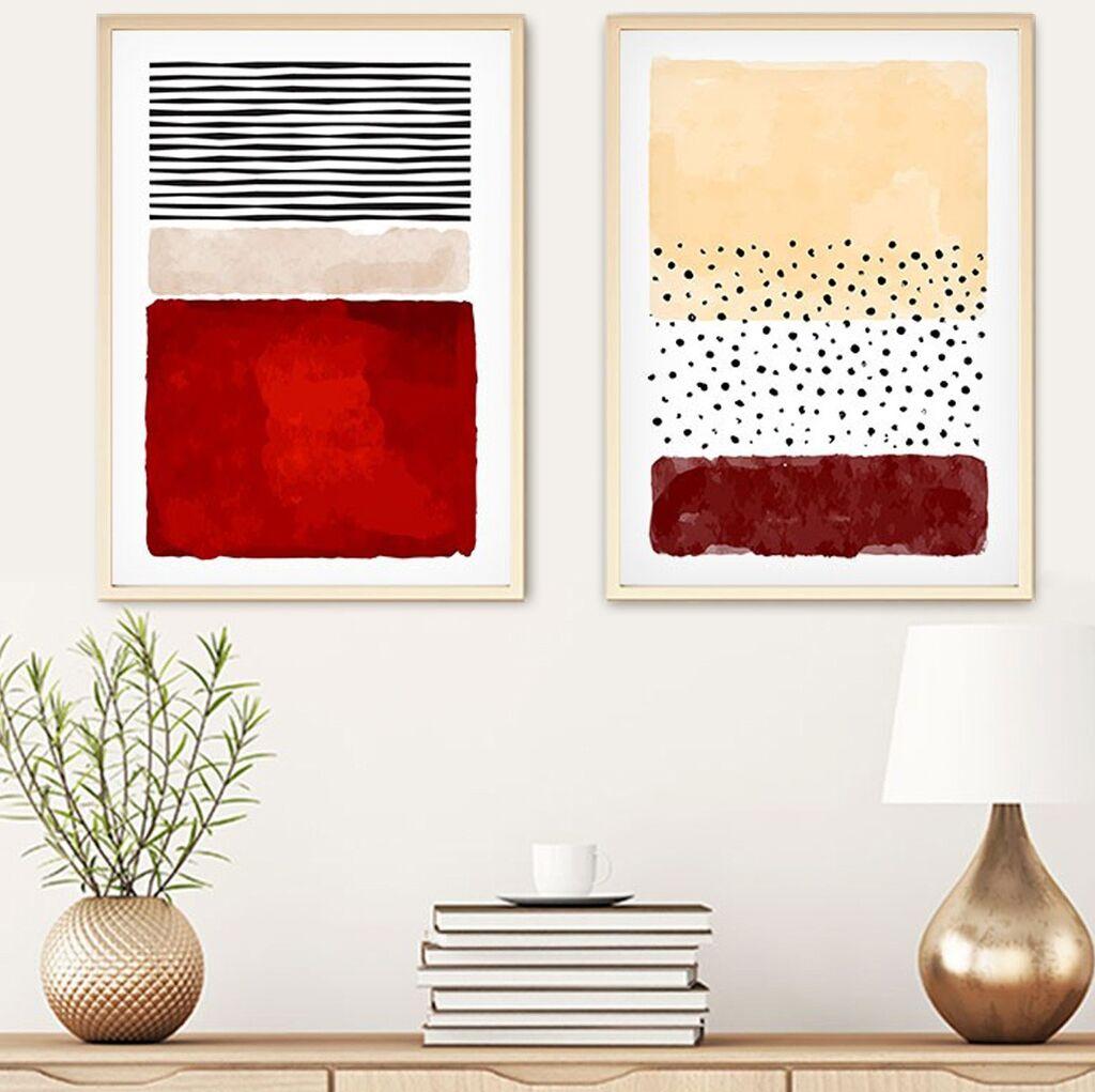 Декоративна слика Wallity Huhu56 - 70 x 50, 50x70 см, 2 дела