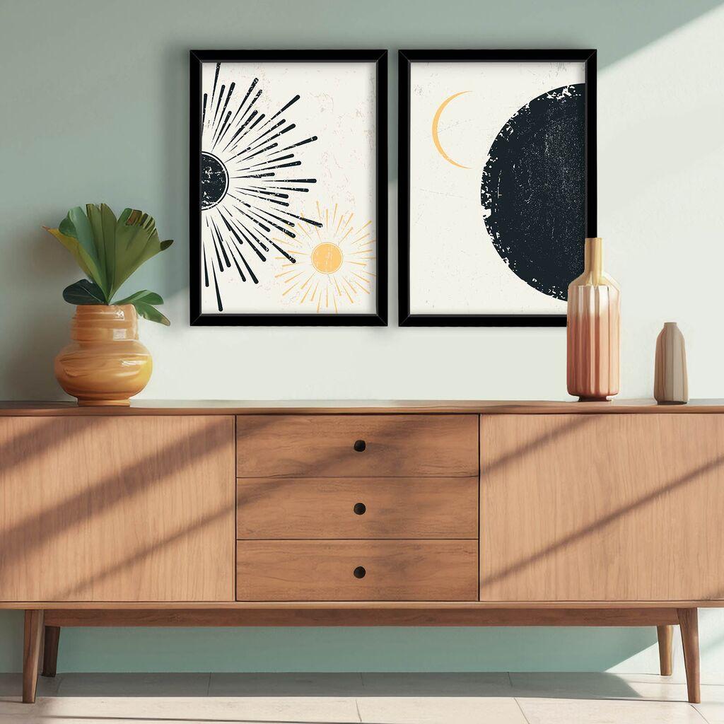 Декоративна слика Wallity 2p3752softct-014, 38x53 см, 2 дела