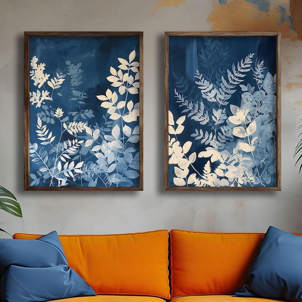 Wallity декоративна слика GE270-L, 35x47x3.5cm, 2 дела