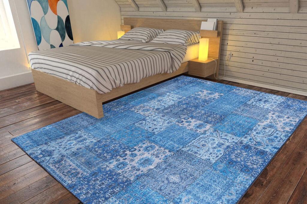 Conceptum Hypnose Carpet Jazz Chenille 325, 75x150cm, сина