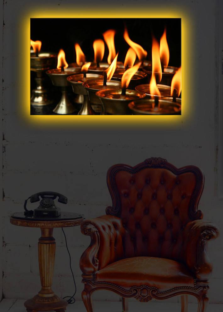 Wallity Декоративна LED слика 4570DACT-24, 45x70 см