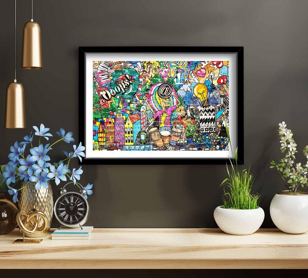 Wallity Image 3550POP-008, 38x53 см