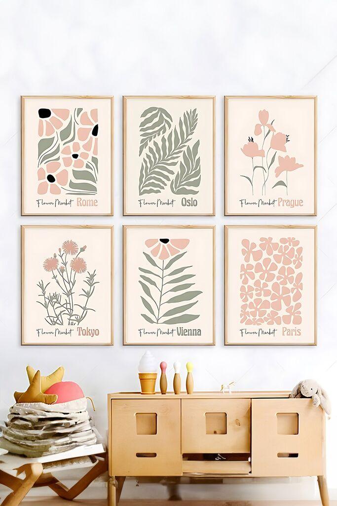 Декоративна слика Wallity Artsycllct14, 33x48 см, 6 дела