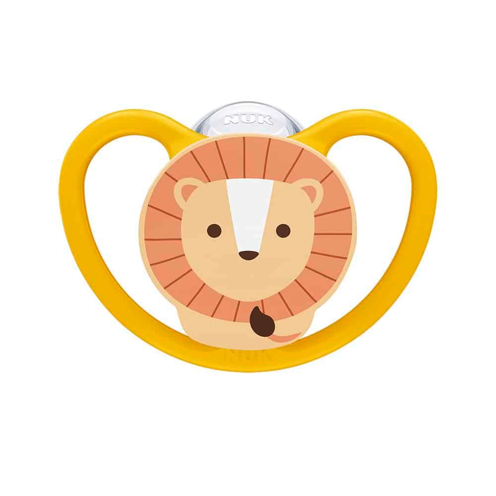 NUK SPACE Силиконска цуцла 18-36м, 9479