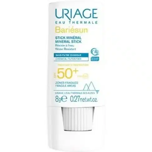 Uriage Минерален стик BARIESUN со заштитен фактор SPF50+, 18г.