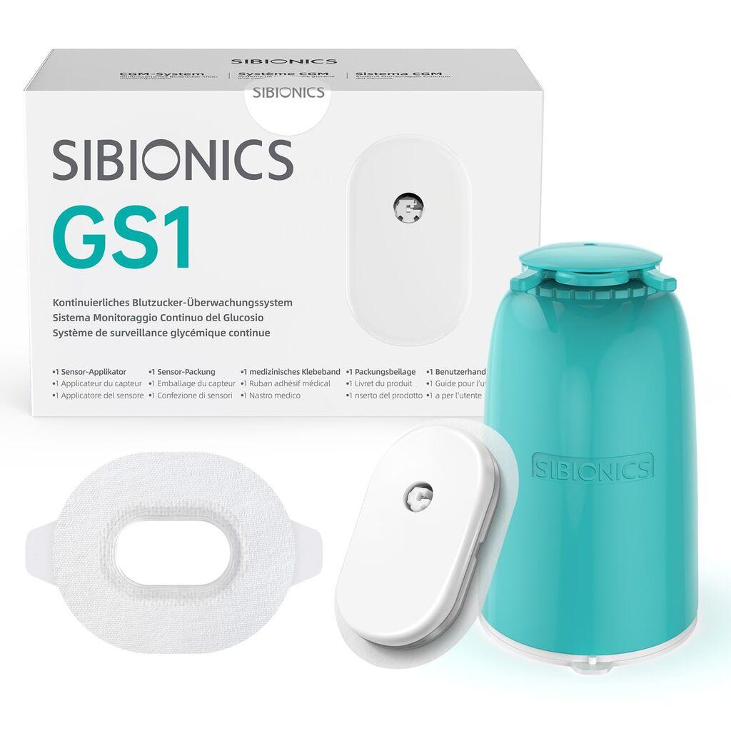 SIBIONICS GS1 CGM SYSTEM За следење на глукоза