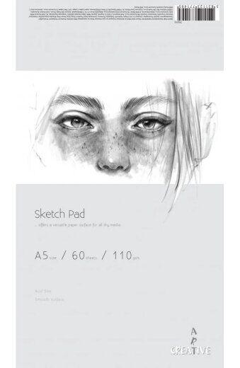 Creative Блок за скицирање A5 60 листа 110гр.75315