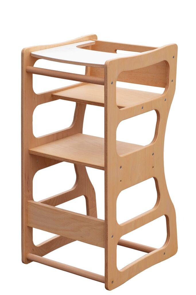 Детска столица Hanah Home Twinn, 40x83x45 см, даб