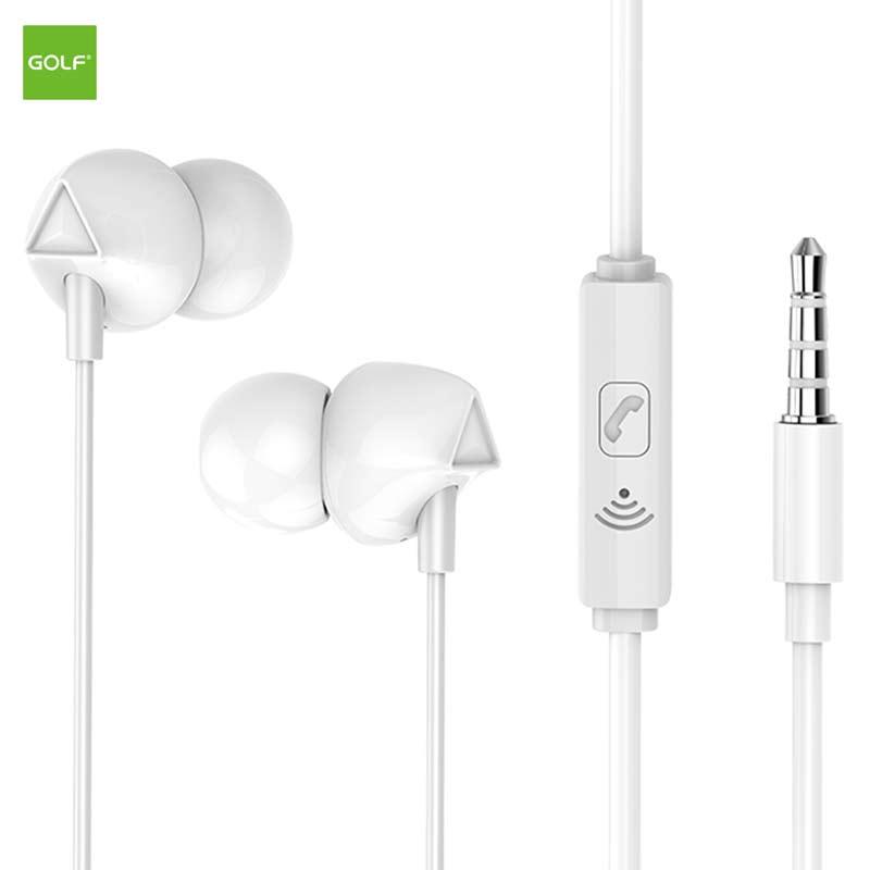 Golf Жичени слушалки GF-M25 - Бела