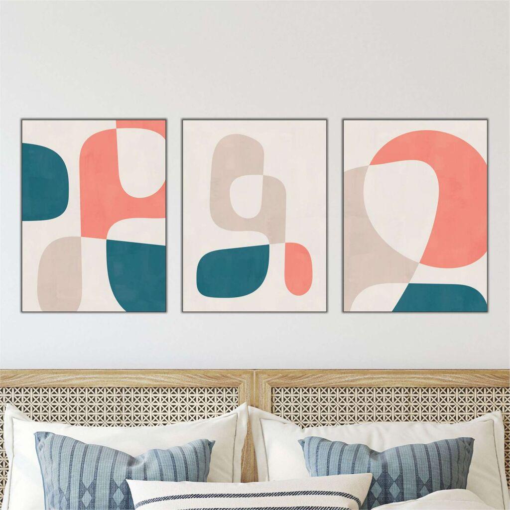 Wallity Picture Mdf-00114, 40x90 см, 3 дела