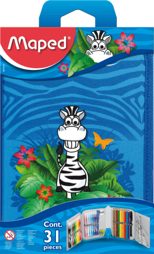 Maped Несесер 1 пат. полн мапед џангл 967814