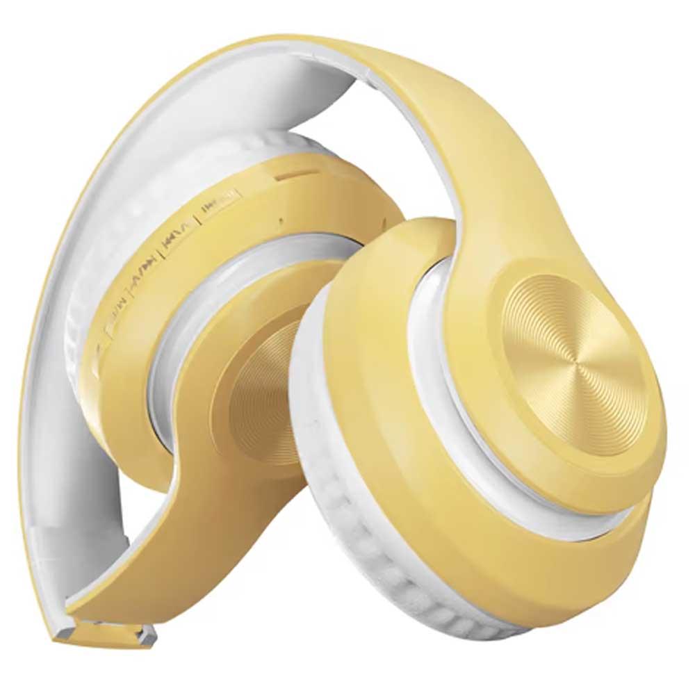 Безжични слушалки - Wireless Headset - P68 - Жолта