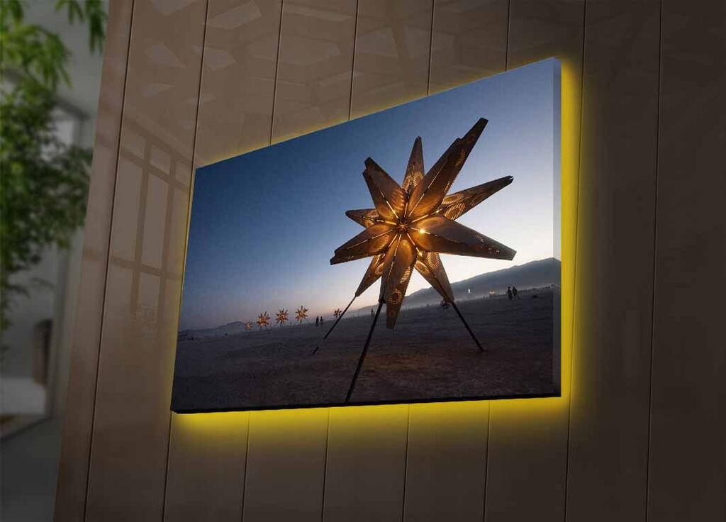 Wallity Слика со LED Осветлување ABD-009, 45x70 cm