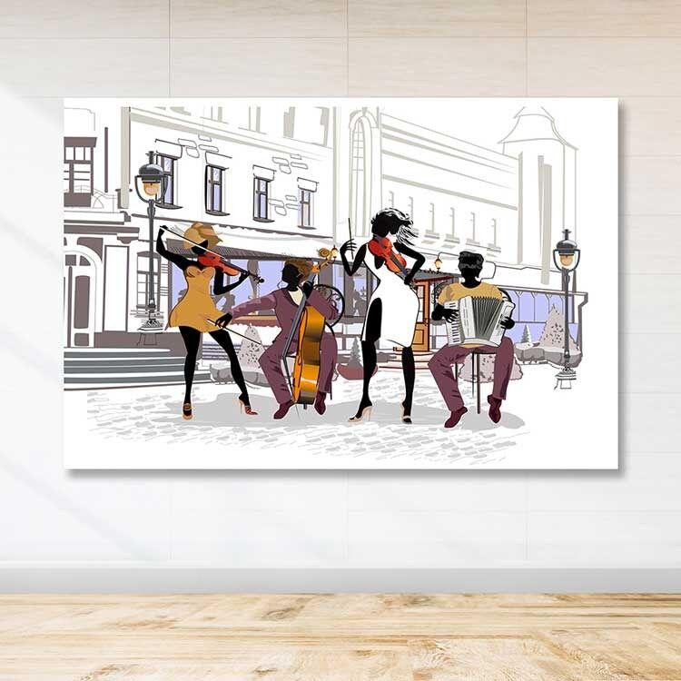 Wallity Сет Слики MDF0078, 3 Дела