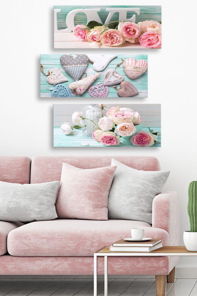 Wallity Сет Слики MDF2602595, 3 Дела