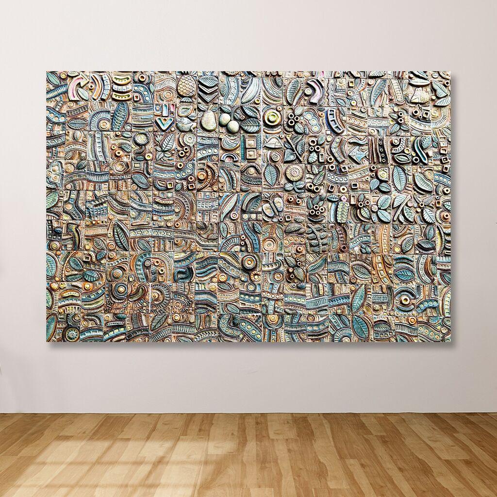 Wallity Сет Слики MDF3403946, 3 Дела