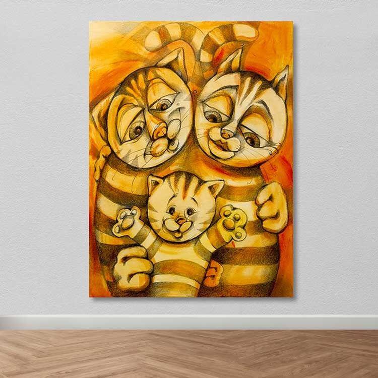 Wallity Сет Слики MDF310406681, 3 Дела