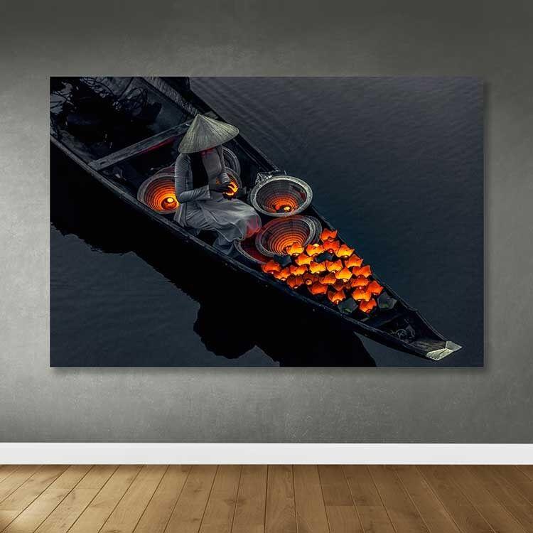 Wallity Слика Kanvas Tablo-46, 70x100 cm