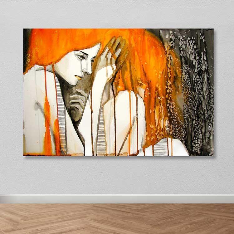 Wallity Слика Kanvas Tablo-24, 70x100 cm