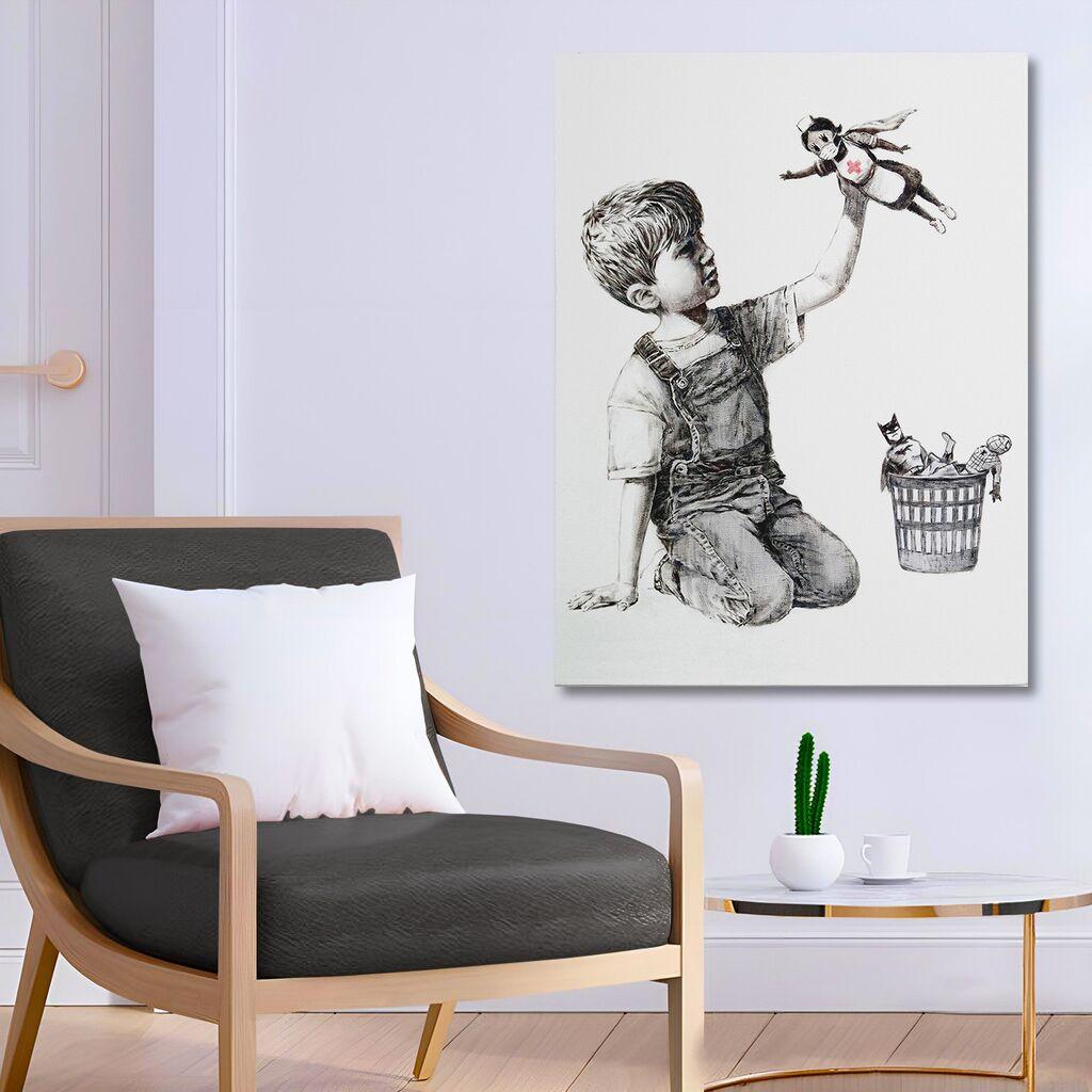 Wallity Сет Слики MDF230311957, 3 Дела