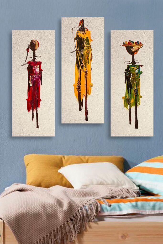 Wallity Сет Слики MDF2616318, 3 Дела