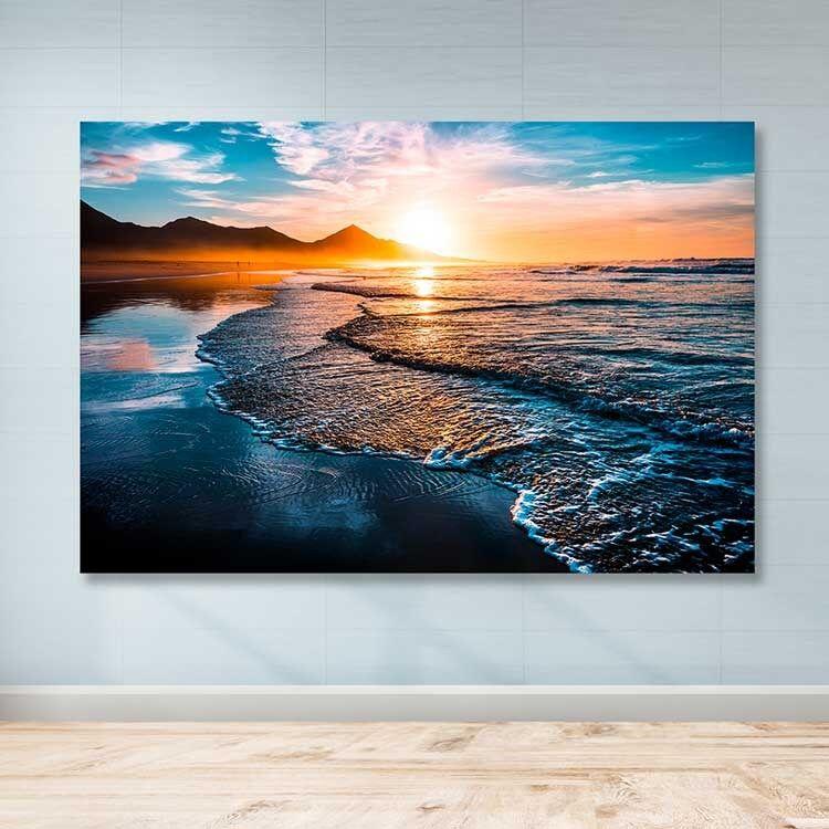 Wallity Слика Liquid Horizon, 66x99 cm