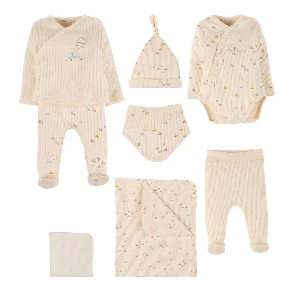 Idil Baby Mamino Organic Сет за новороденче од 8 парчиња