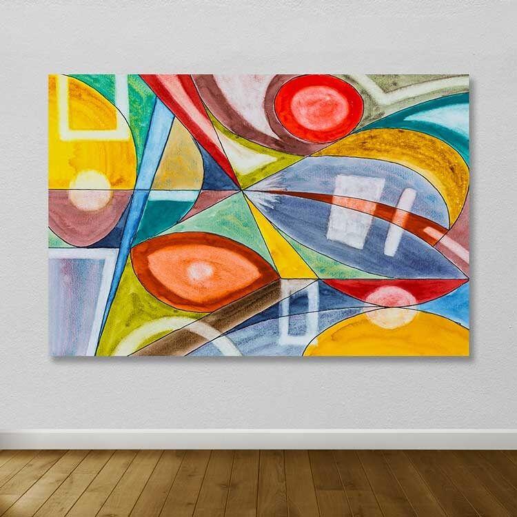 Wallity Слика Kanvas Tablo-48, 50x70 cm