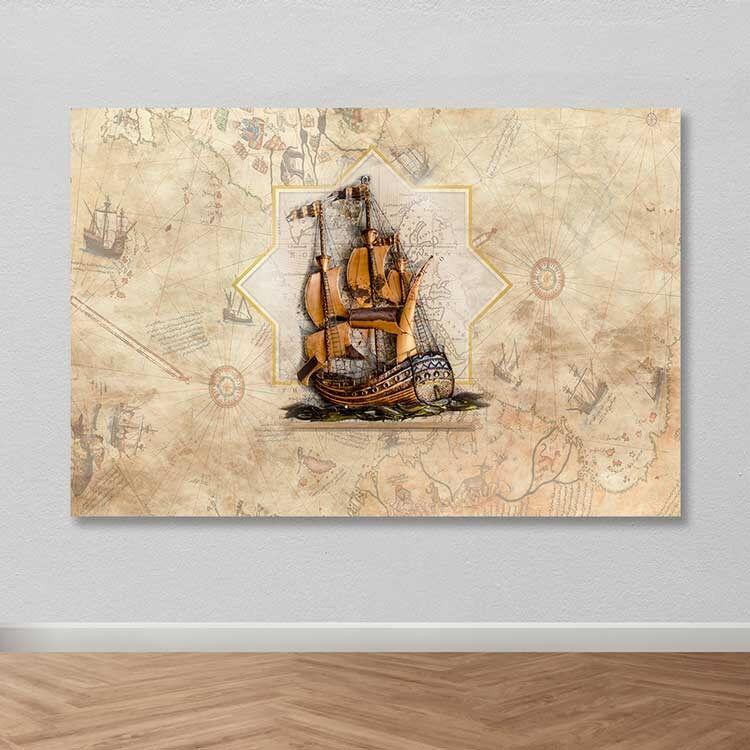 Wallity Слика KNV10081, 70x70 cm