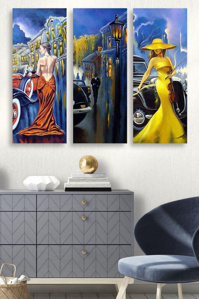 Wallity Сет Слики MDF259916120, 3 Дела