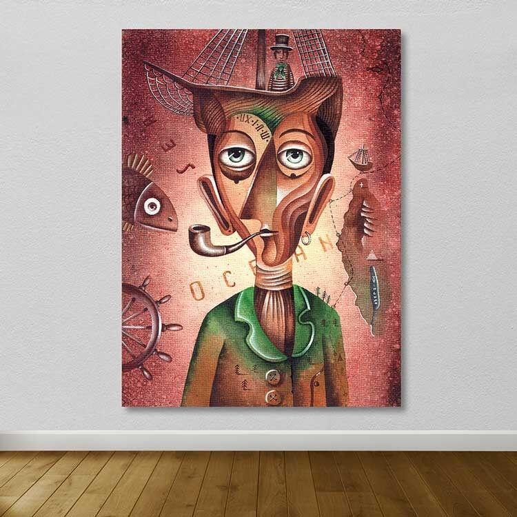 Wallity Сет Слики MDF326695154, 3 Дела