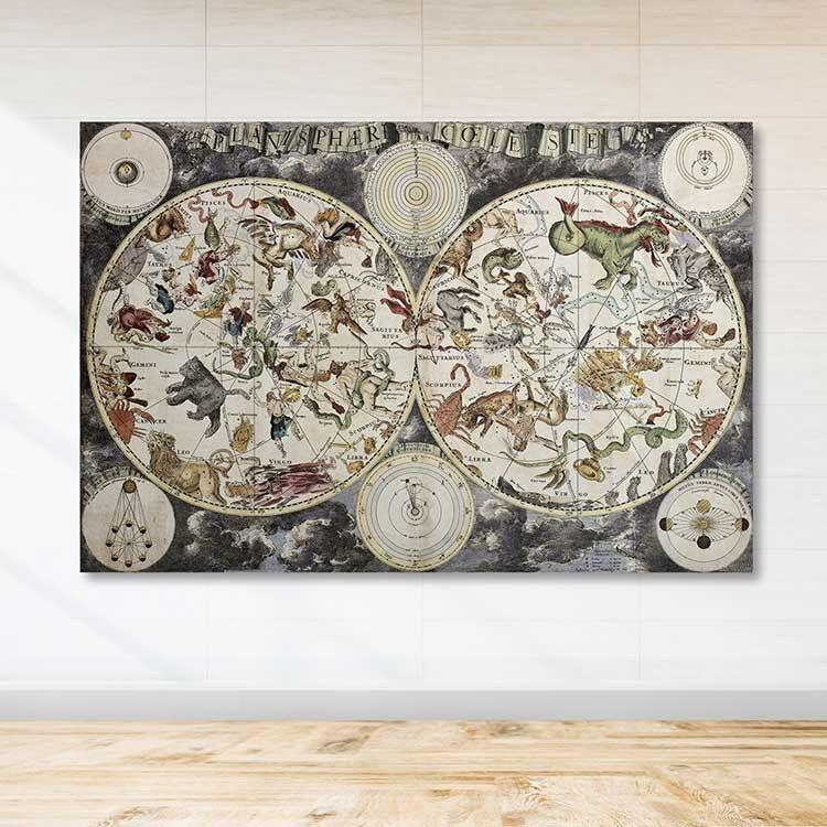 Wallity Сет Слики MDF3082694, 3 Дела