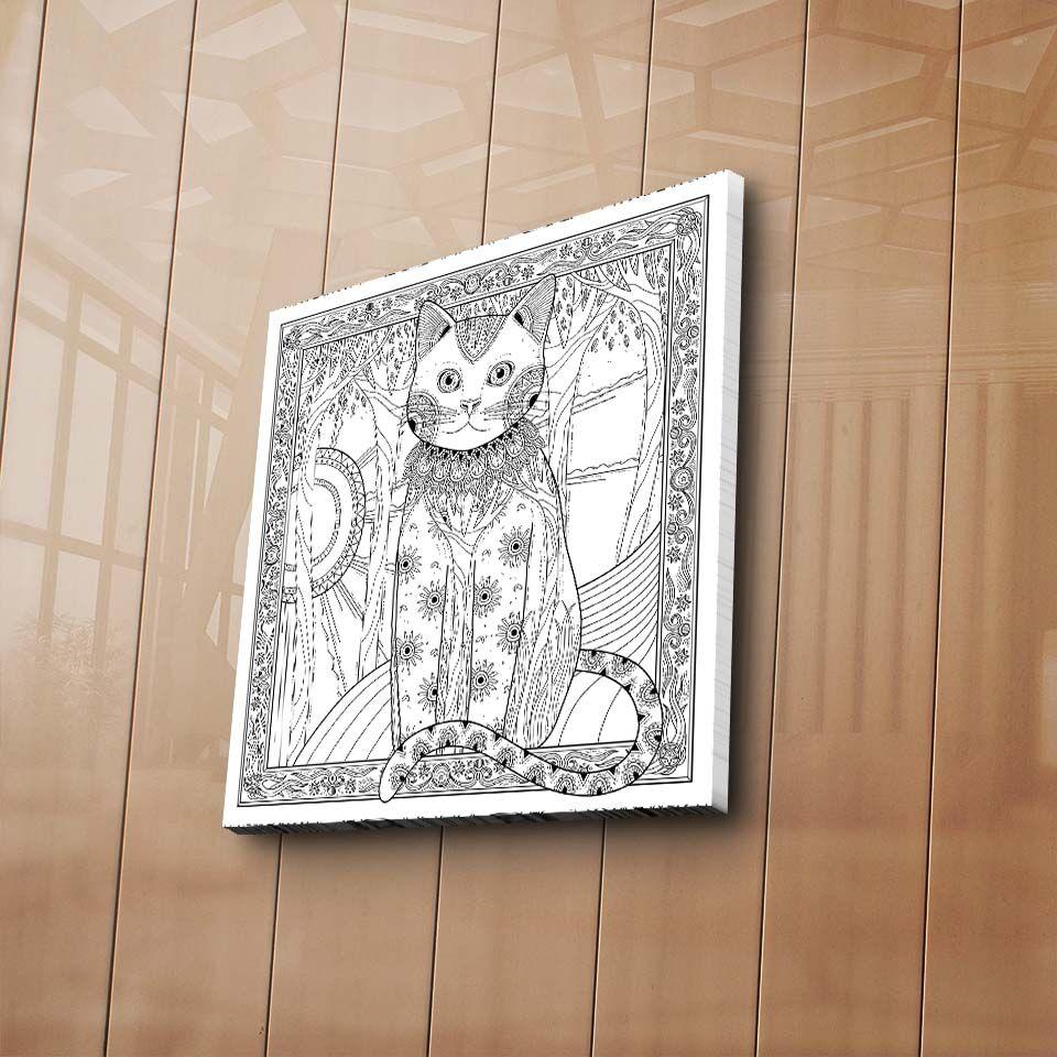 Wallity Слика Kanvas Tablo-204, 50x70 cm