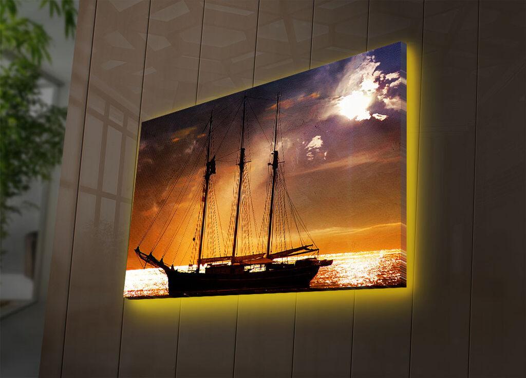 Wallity Слика со LED Осветлување ABD-002, 45x70 cm
