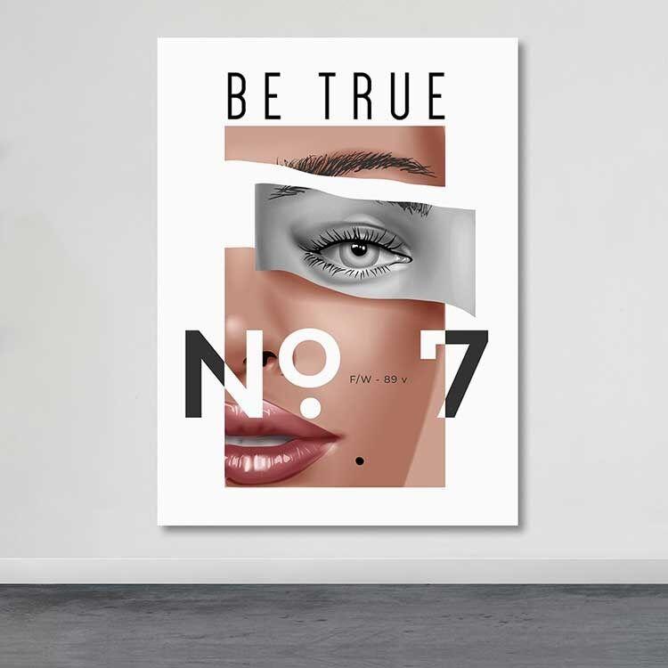 Wallity Слика KNV10100, 100x100 cm