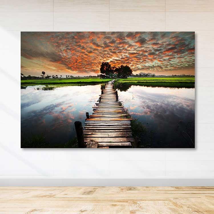 Wallity Сет Слики MDF3081724, 3 Дела