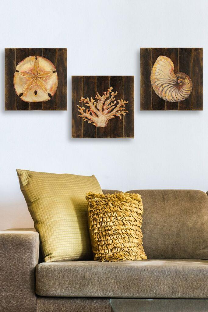 Wallity Сет Слики MDF2644677, 3 Дела