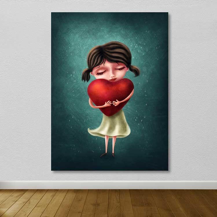 Wallity Слика KNV4412_7070, 70x70 cm