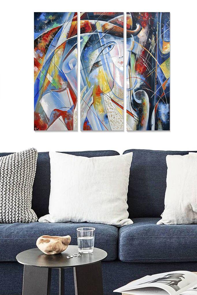 Wallity Сет Слики MDF2677964, 3 Дела