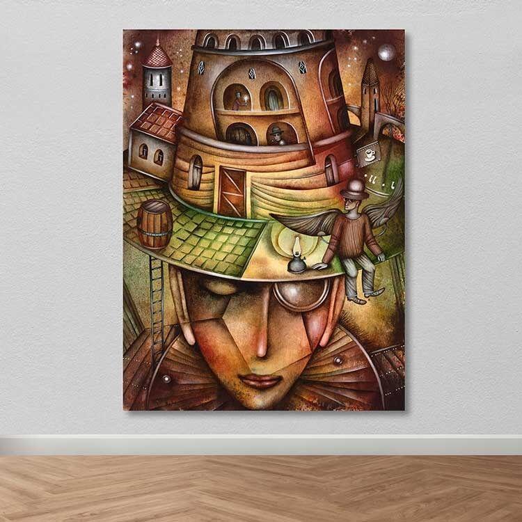 Wallity Слика DEV03528100140, 100x140 cm