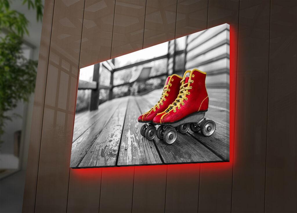 Wallity Слика со LED Осветлување ABD-001, 45x70 cm