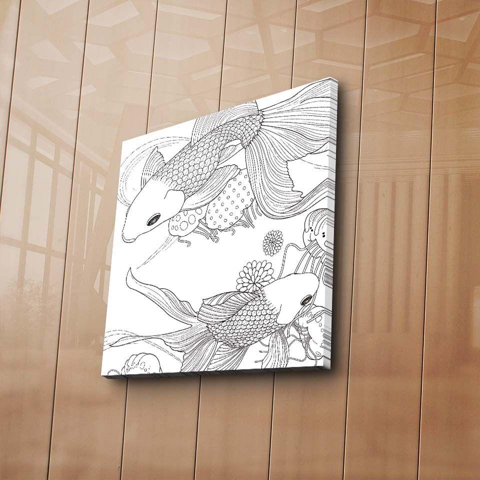 Wallity Слика Kanvas Tablo-162, 50x70 cm