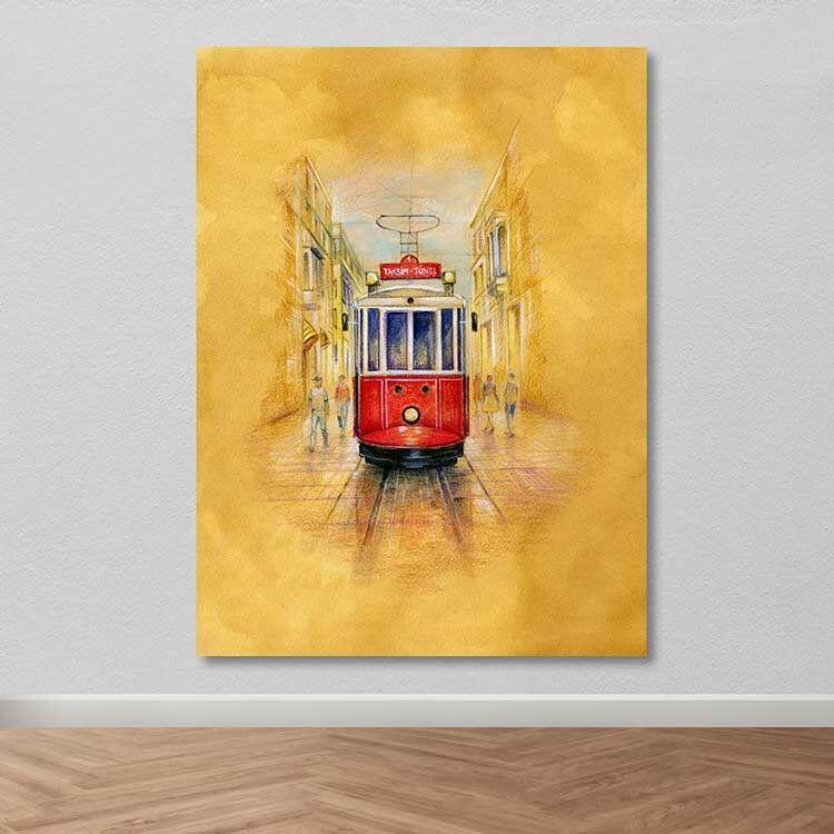 Wallity Слика Kanvas Tablo-184, 70x100 cm