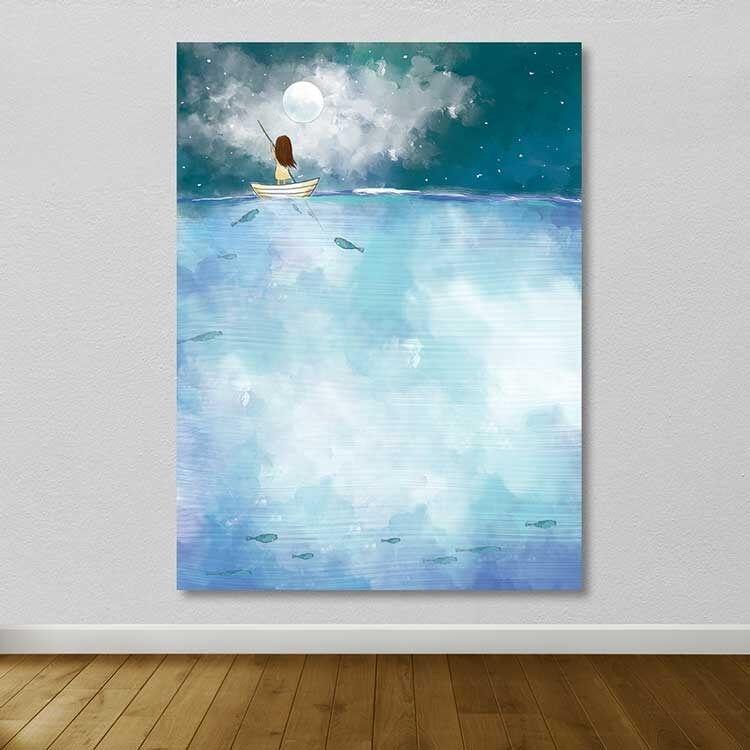 Wallity Слика DEV03552100140, 100x140 cm