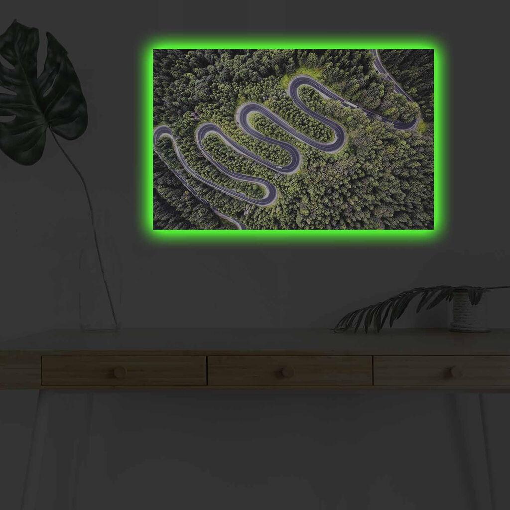 Wallity Слика Banksy Flower Protest, 66x99 cm