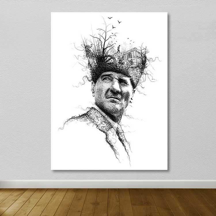 Wallity Слика KNV10094, 70x70 cm