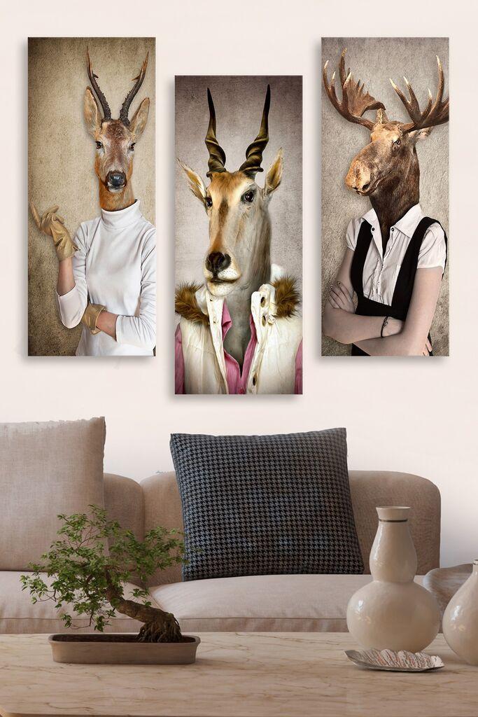 Wallity Сет Слики MDF262573769, 3 Дела